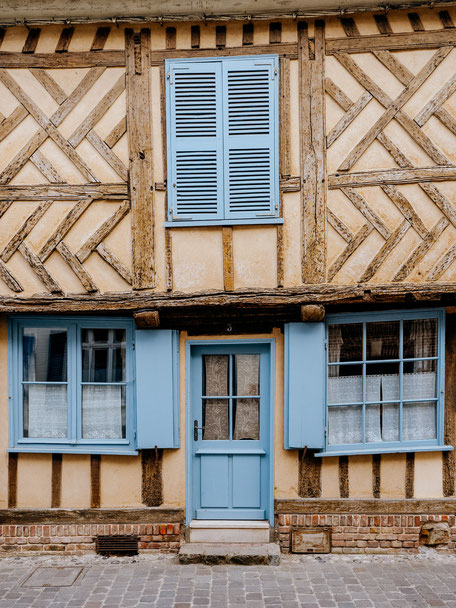 Beautiful timbered façade