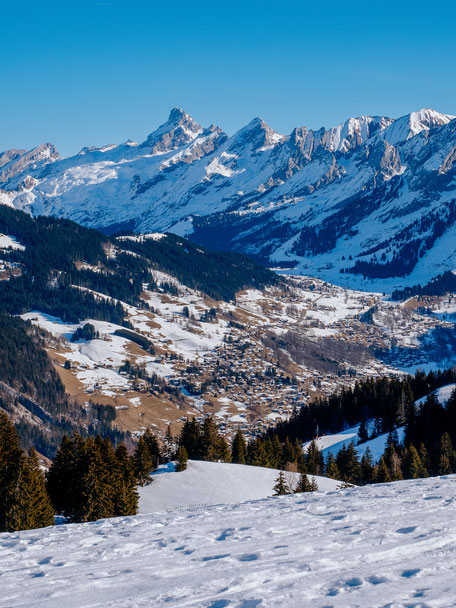 Le Grand-Bornand, Grand-Bo Ski Resort, Aravis massif, Massif des Aravis, Haute-Savoie, France, Alpes, French Alps, Mountains, Montagnes