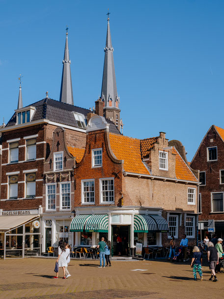 Markt, Houses, Architecture, Delft