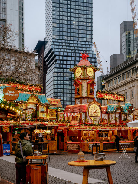 Roßmarkt, Christmas market, Weihnachtsmarkt, Frankfurt