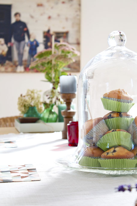 dieartigeBLOG - Muffins unter der Glashaube