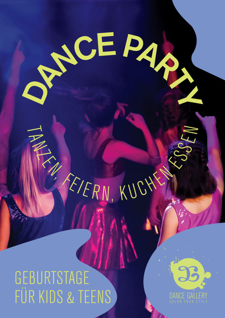 Kindergeburtstag Tanzen Dance Gallery Effretikon Dietlikon Brüttisellen Wallisellen Kloten Bassersdorf Oerlikon Dübendorf