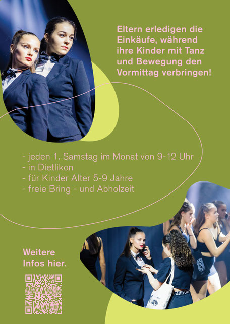 Kinderbetreuung Samstag Dance Gallery Dietlikon Wallisellen Oerlikon Dübendorf Brüttisellen Kloten Bassersdorf