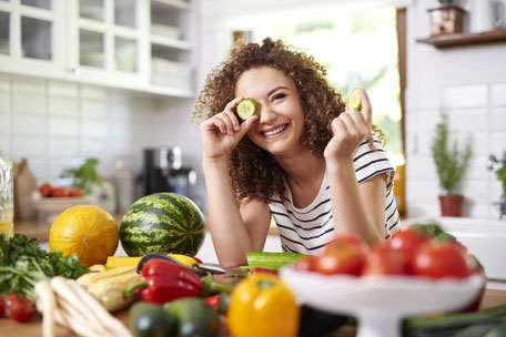 Auf eine gesunde Ernährung achten