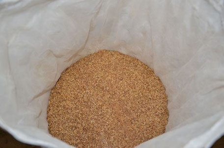 broyage du malt, concassage du malt avant l'empatage la mousse du guiers 
