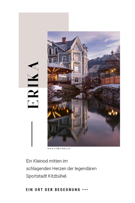 Hotel Neueröffnungen in Tirol 2021 - Erika Boutiquehotel, Kitzbühel, Wanderurlaub, Skiurlaub #mountainhideaways Foto: ©Erika Boutiquehotel, Arcona Hotels & Resorts