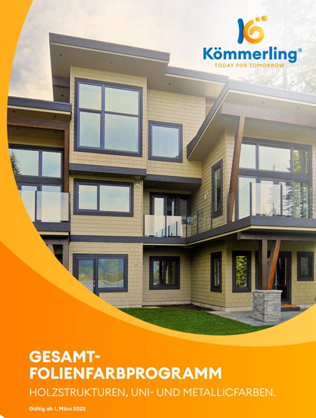 Prospekt Farben KÖMMERLING 76 AD