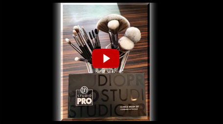Joel Time: BH Studio Pro 13 piece Brush Set / BH Make Up Pinsel