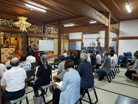 令和６年のお盆法座の様子