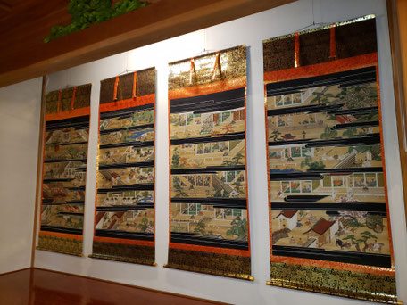 親鸞聖人のご生涯が画かれた御絵伝