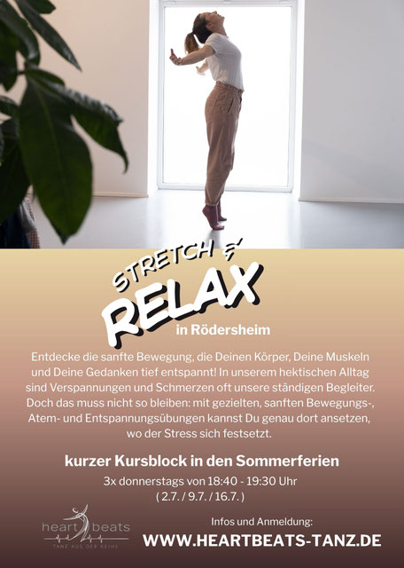 Stretch Relax Dehnen Entspannung Atmung Stress Gesundheit Rödersheim-Gronau