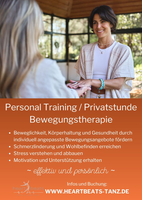 Personal Training Privatstunde Bewegungstherapie Schmerztherapie Gesundheit Sport Individuell Persönlich Privat