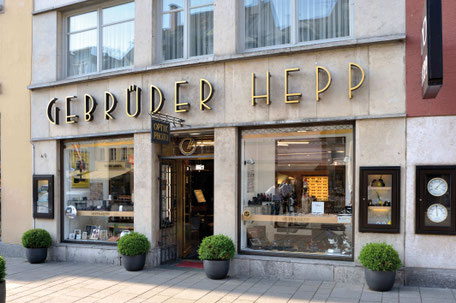 Storefont Gebrueder Hepp