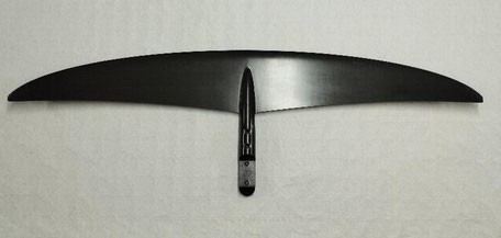 aile 1320 NJ pour le foil aeromod V3, vue de dessous