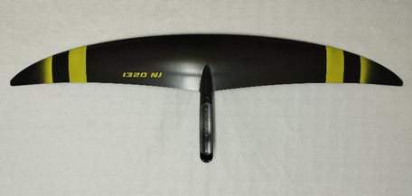aile 1320 NJ pour le foil aeromod V3, vue de dessus
