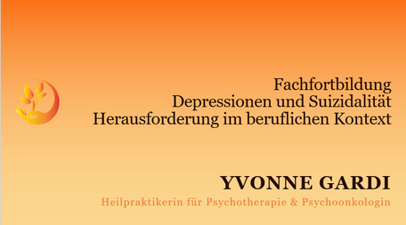 Fortbildung Depressionen und Suizidalität Hannover