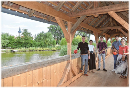 Foto FLZ: Kegelbahn am Gänsesee in Ulsenheim