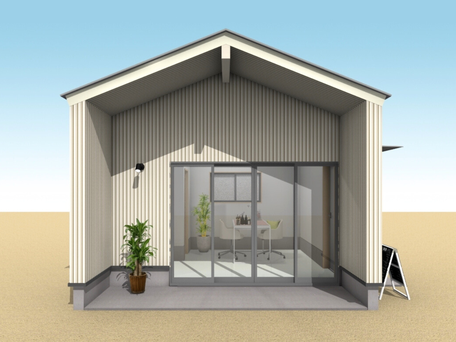 ネイルサロンタイプの小屋のイメージ図02