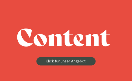 Rote Fläche in der Content steht