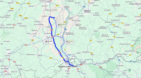 Google Maps Bild als Wegbeschreibung