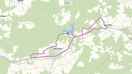 Circuit 2h - Autour du Canal à Combreux
