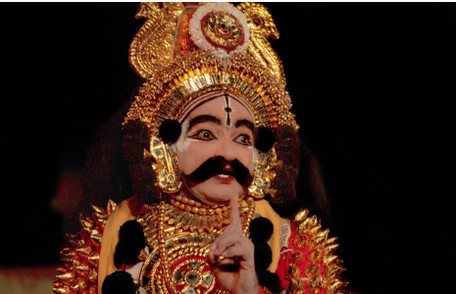 Image 3: Yakshagana artist (Photo courtesy: Google Images)