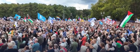 Kundgebung am 13.9.2025 vor dem Brandenburger Tor