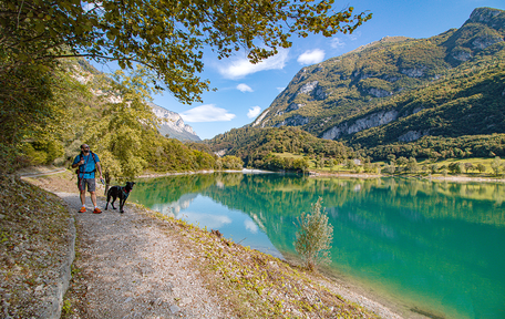 Dorf Canale Tennosee Gardaseeberge Urlaub am Gardasee