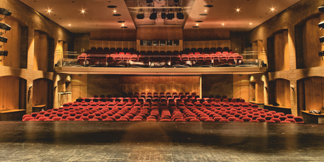 Blick von der Bühne in den Zuschauerraum - Stadttheater Sulingen