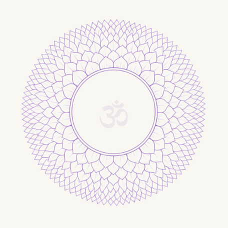 SAHASRĀRA CHAKRA, lotus aux mille pétales