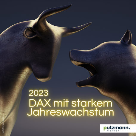 DAX mit starkem Jahreswachstum 2023