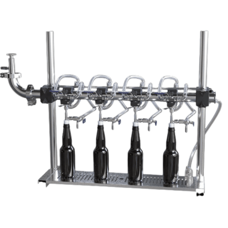 Medusa 4 Head Counter Pressure Bottle Filler カウンタープレッシャー瓶充填機
