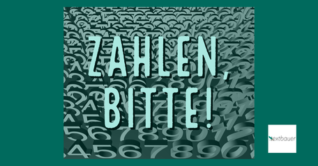 Alles über die Schreibweise von Zahlen.