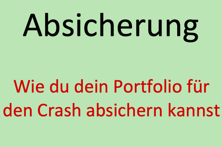 Portfolio Absicherung, Investor Schule