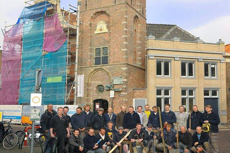 vlak voor de opening in 2012