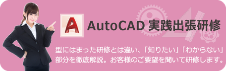 AutoCAD　実践出張研修