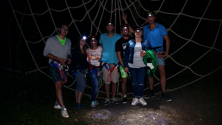 Groupe nocturne Accrobranche
