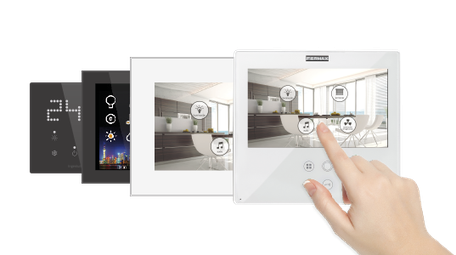 Monitores de videoportero  Smile de Fermax con gestión integrada