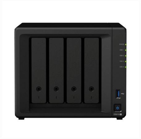 SYNOLOGY NAS DS918+ 4bay a 4 x 8 Terra fürs Zappiti