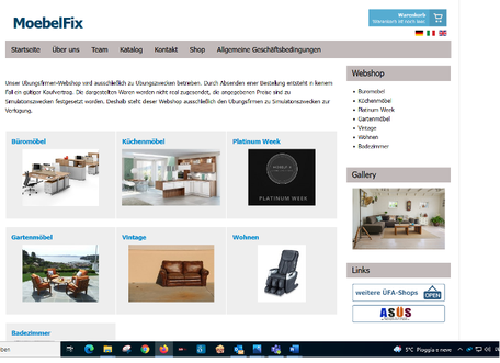Webshop Möbelfix