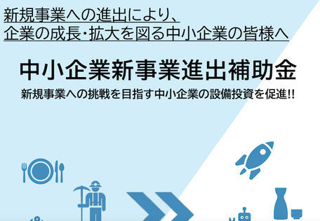 事業再構築補助金の概要
