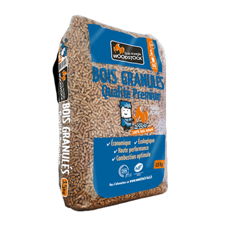 pack sérénité : 36 sacs de granulés Woodstock offerts