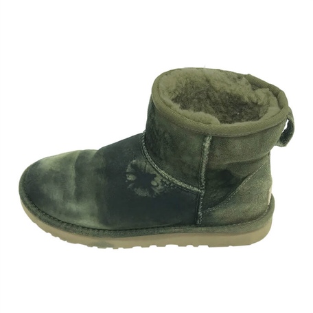 Versandreinigung-mueden.de, lammfellboots, grüner Uggs von Reinigung