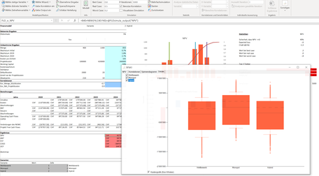  MC FLO Simulation Monte Carlo Excel Zeitreihe Schätzung