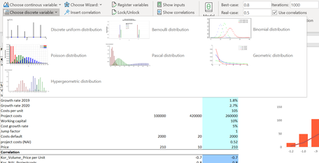 MC FLO Monte Carlo Simulation Excel