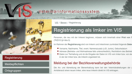 Hier findet man alle Details Rund ums Veterinärinformationssystem