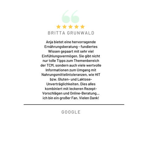 Online-Ernährungsberatung für Frauen – TCM & westliche Medizin 