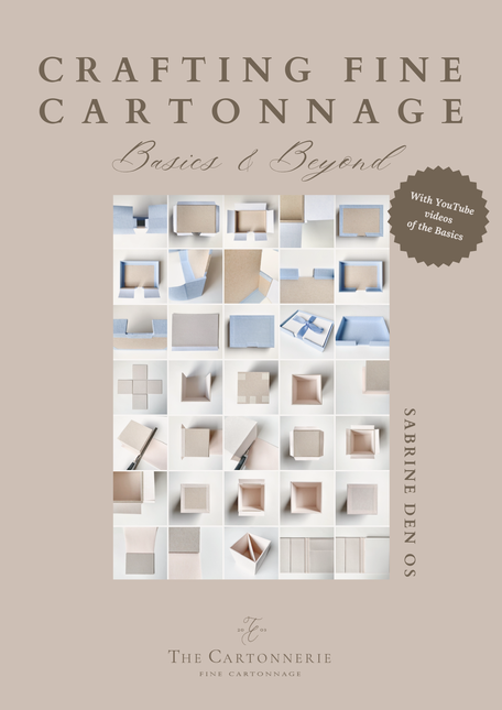 Book about box making and french cartonnage