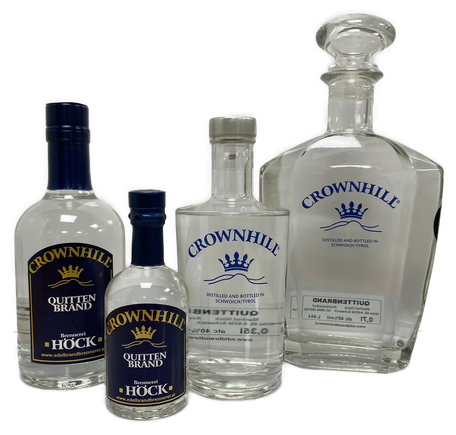 Edelbrand, Falstaff 89 Punkte 2020,  Crownhill Destillerie Brennerei Obstbrennerei Schnaps Quittenschnaps