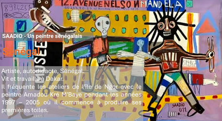 Saadio - Peintre sénégalais